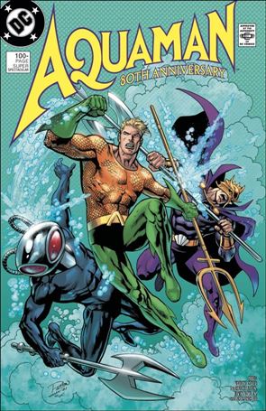 Aquaman 80th Anniversary 100-Page Super Spectacular issue 1-F Chuck Patton 1980s Cover