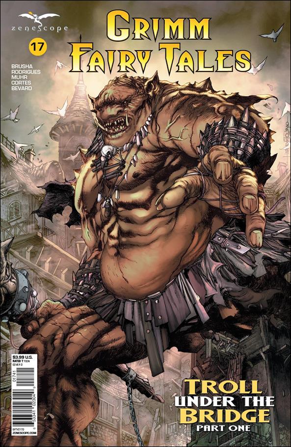 Grimm Fairy Tales (2016) issue 17-D Harvey Tolibao Cover