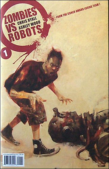 Zombies vs Robots (2006) issue 1-B Zombie Cover