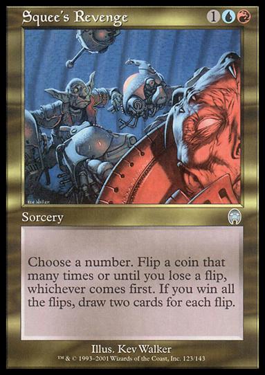 Magic the Gathering: Apocalypse (Base Set) card 123 Squee's Revenge