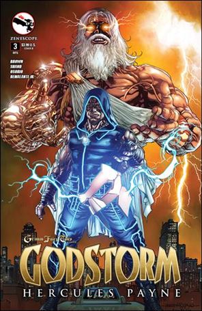 Grimm Fairy Tales Presents Godstorm: Hercules Payne issue 3-B Harvey Tolibao Cover