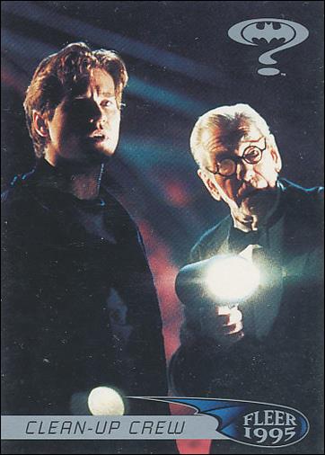 Batman Forever (Retail Base Set) card 105 Clean-up Crew