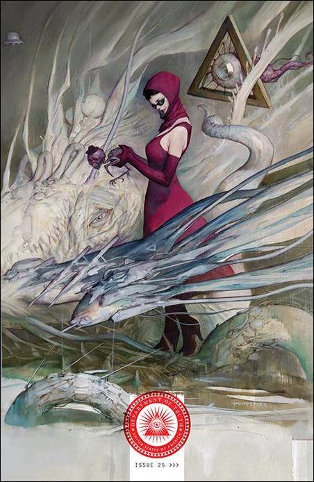 Department of Truth issue 25-E Puppeteer Lee 1:50 Cover