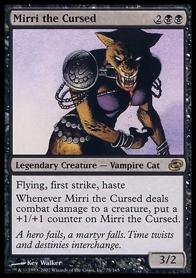 Magic the Gathering: Planar Chaos (Base Set) card 75 Mirri the Cursed