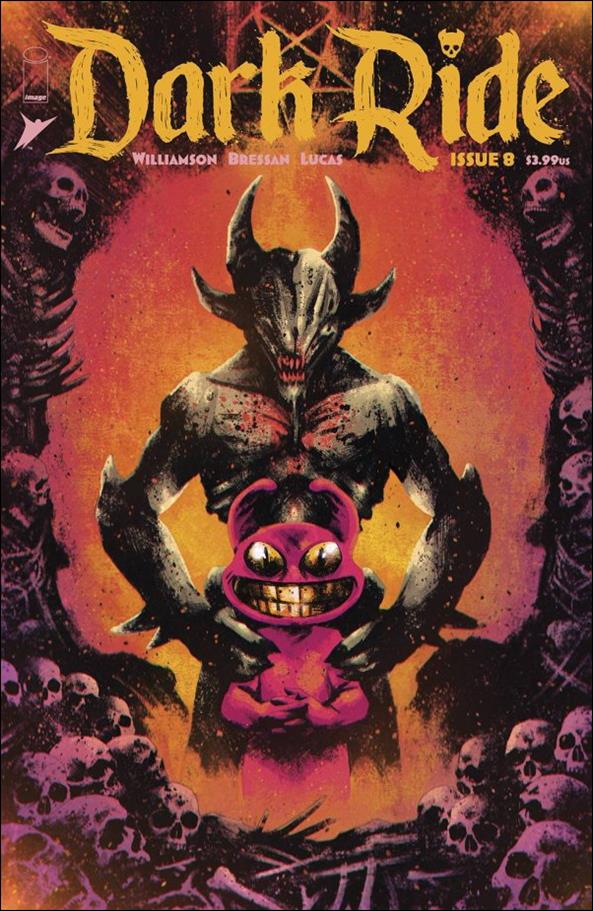 Dark Ride issue 8-B Maan House Cover