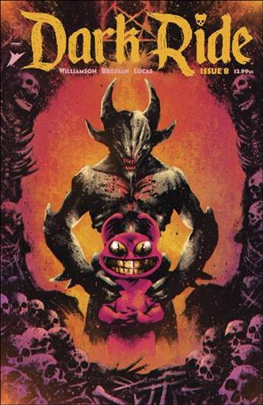 Dark Ride issue 8-B Maan House Cover