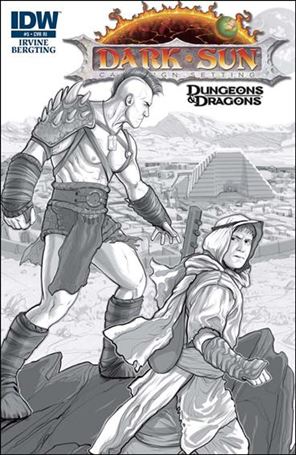 Dark Sun issue 5-B 1:10 Sketch Cover