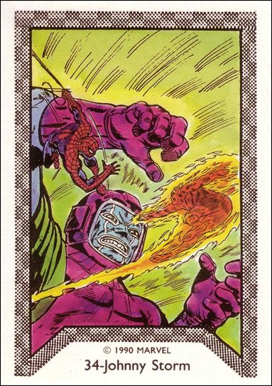 Spider-Man Team-Up (Base Set)   card 34 Johnny Storm