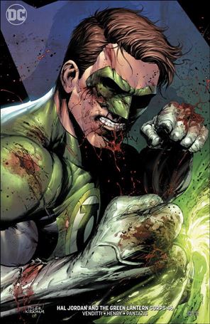 Hal Jordan and the Green Lantern Corps issue 46-B Tyler Kirkham Cover