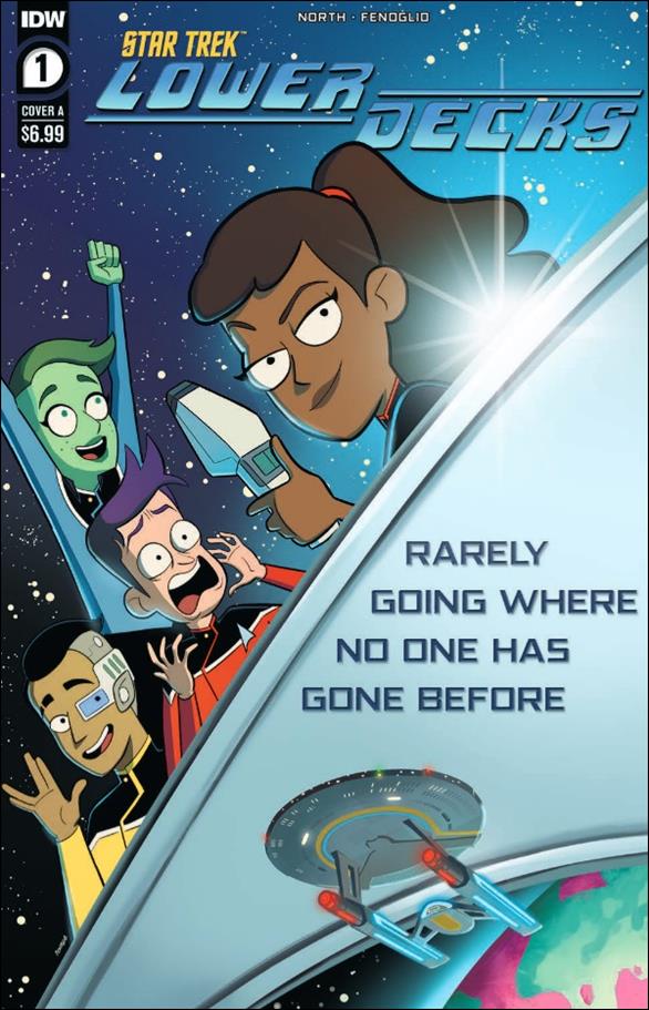 Star Trek: Lower Decks issue 1 Chris Fenoglio Cover