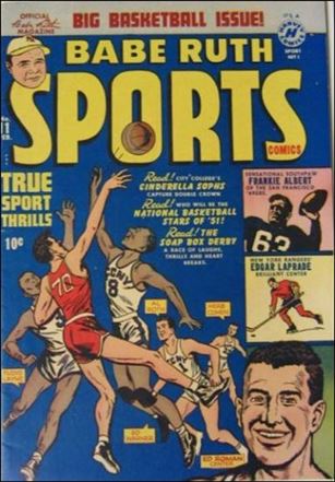 Babe Ruth Sports Comics Cover Image 2