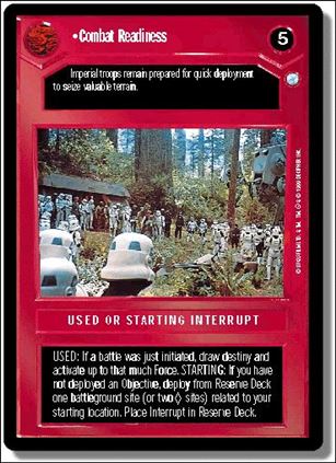 Star Wars: Endor Limited (Base Set) card 65 Combat Readiness