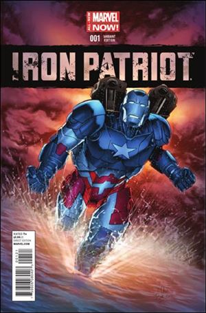 Iron Patriot issue 1-B Mike Perkins 1:50 Cover