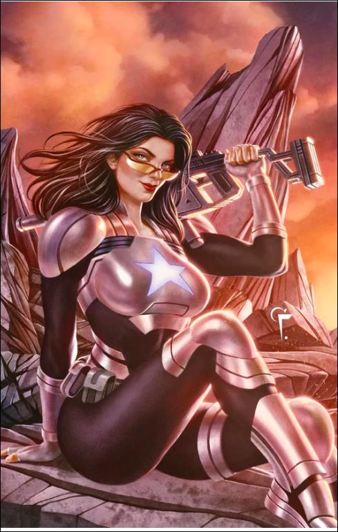 G.I. Joe (2024) issue 3-H Retailer Exclusive Felix Leon Foil Virgin Cover