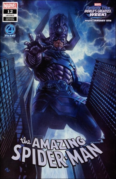 Amazing Spider-Man (2018) issue 12-B Adi Granov Fantastic Four Villains Cover