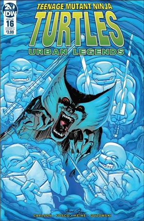 Teenage Mutant Ninja Turtles: Urban Legends issue 16 Frank Fosco Cover