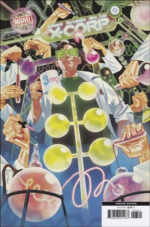X-Corp issue 3-B Mike Del Mundo Cover