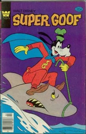 Walt Disney Super Goof issue 51-B Whitman Cover