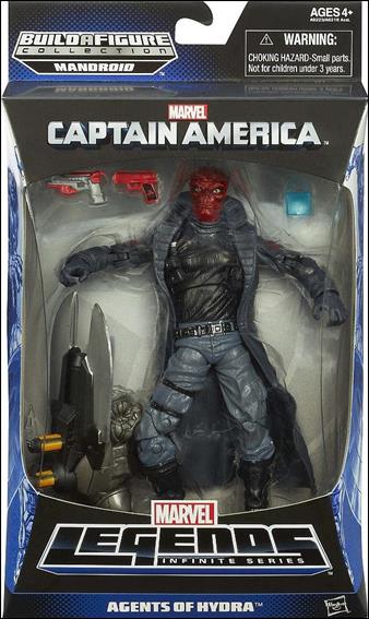 Marvel Legends Infinite: Captain America (Mandroid Series) figure 1 Agents of Hydra (Red Skull)