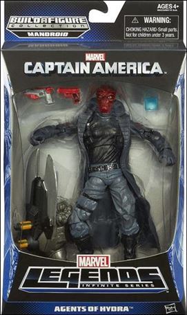 Marvel Legends Infinite: Captain America (Mandroid Series) figure 1 Agents of Hydra (Red Skull)