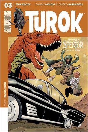 Turok (2017) issue 3 Aaron Lopresti Cover
