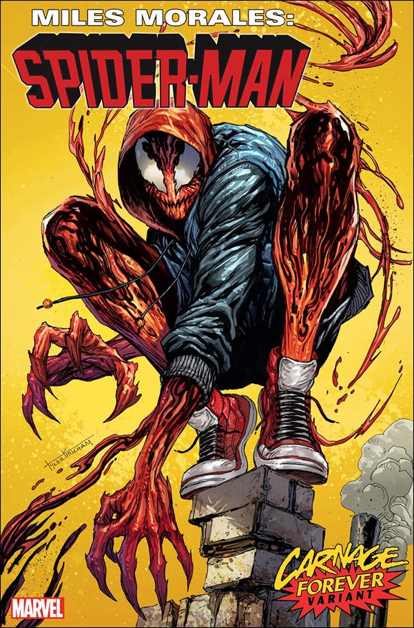 Miles Morales: Spider-Man (2018) issue 36-C Tyler Kirkham Carnage Forever Cover