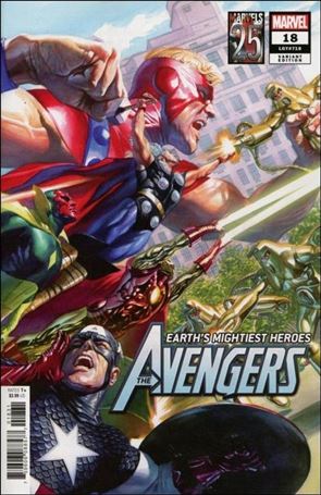 Avengers (2018/07) issue 18-B Alex Ross Marvels 25th Tribute Cover
