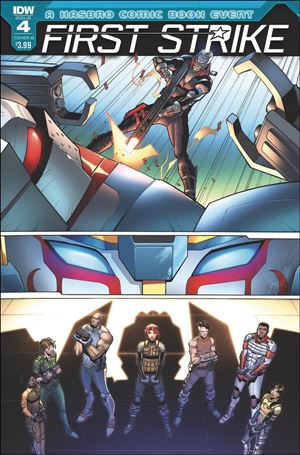 First Strike issue 4-B Max Dunbar Cover