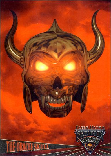 Fleer Ultra Skeleton Warriors (Base Set) card 99 The Oracle Skull