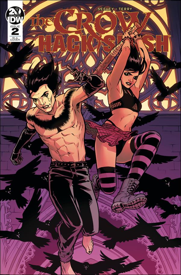 Crow: Hack/Slash issue 2-B Rebekah Isaacs 1:10 Cover