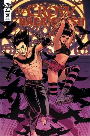 Crow: Hack/Slash issue 2-B Rebekah Isaacs 1:10 Cover