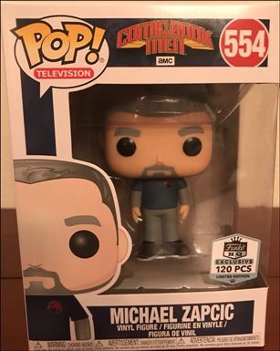 POP! Television figure 554 Michael Zapcic Funko HQ Exclusive 1/120