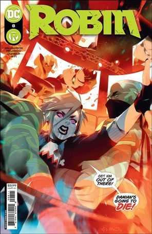 Robin (2021) issue 8 Simone Di Meo Cover
