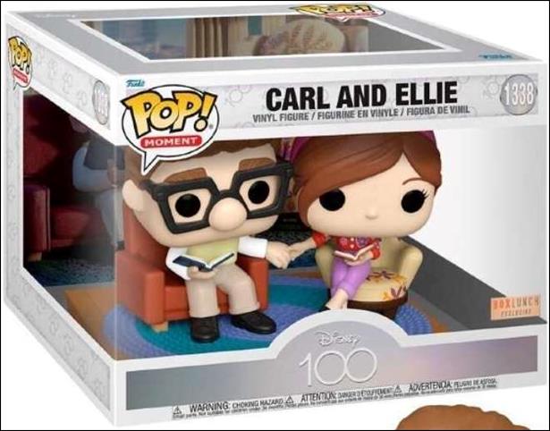 POP! Disney figure 1338 Carl and Ellie Movie Moment BoxLunch Exclusive