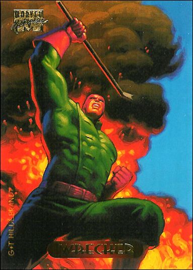 1994 Marvel Masterpieces (Base Set) card 138 Wrecker