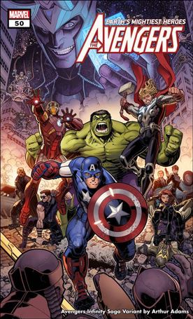Avengers (2018/07) issue 50-H Arthur Adams Infinity Saga Cover