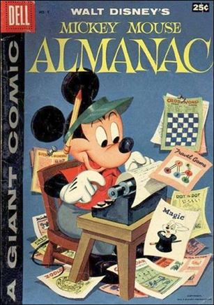 Mickey Mouse Almanac Cover Image 1