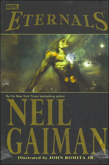 Eternals by Neil Gaiman issue 1 Rick Berry Dust Jacket
