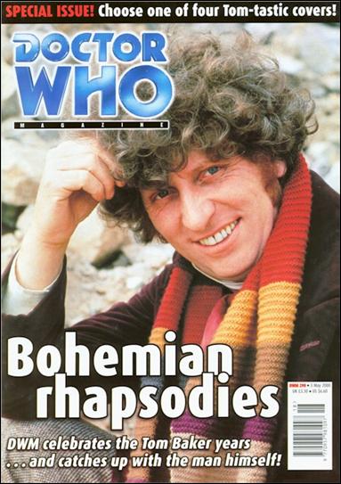 Doctor Who Magazine issue 290-C Tom Baker Color Cover