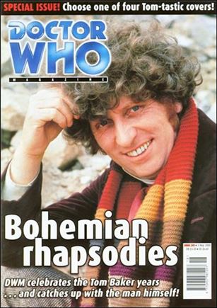 Doctor Who Magazine issue 290-C Tom Baker Color Cover