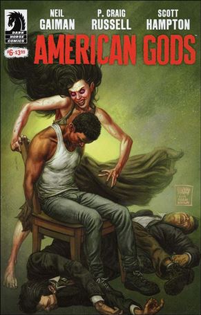 American Gods issue 6 Glenn Fabry Cover