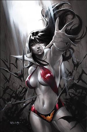 Vengeance of Vampirella (2019) issue 21-I Stephen Segovia 1:15 Color Splash Virgin Cover