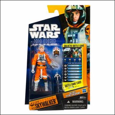 Star Wars: Saga Legends 3 3/4" Action Figures (2010) figure SL21 Luke Skywalker (Snowspeeder)
