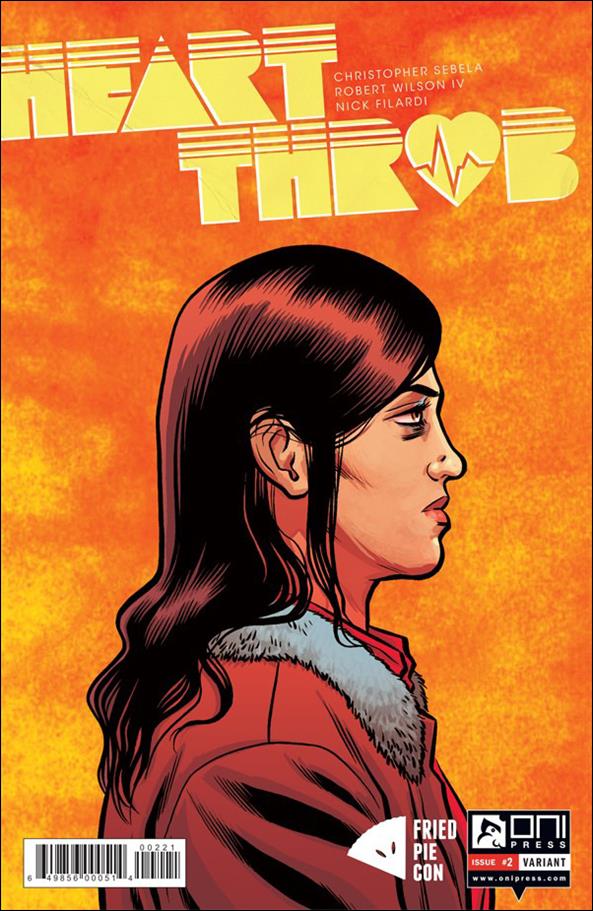 Heartthrob issue 2-B Fried Pie Con "Low" Cover