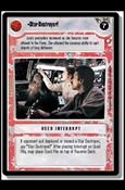Star Wars: Special Edition Limited (Base Set) card 264 Star Destroyer!