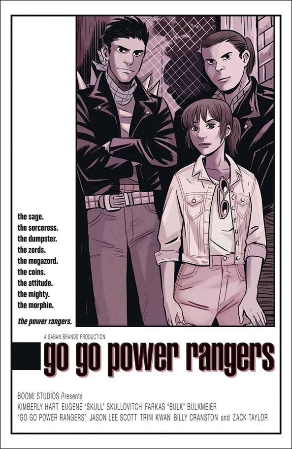 Saban's Go Go Power Rangers issue 5-D Natacha Bustos 1:25 Cover