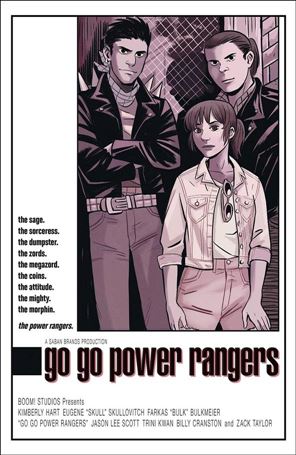 Saban's Go Go Power Rangers issue 5-D Natacha Bustos 1:25 Cover