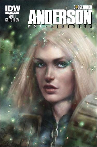 Judge Dredd: Anderson, Psi-Division issue 3-C Nick Percival 1:10 Cover