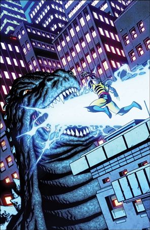 Godzilla vs. X-Men issue 1-K Mike McKone Virgin 1:25 Cover (Second Printing)