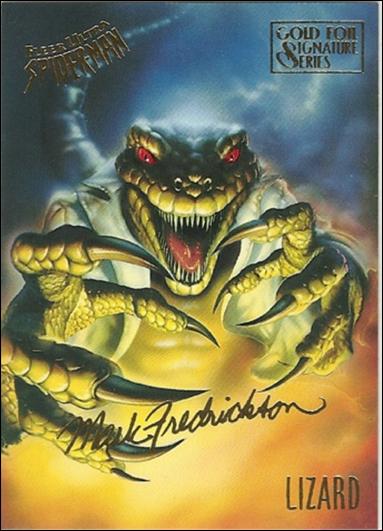 Fleer Ultra Spider-Man (Gold-Foil Signature Parallel Base Set) card 35